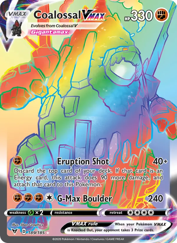 Coalossal VMAX, Holo