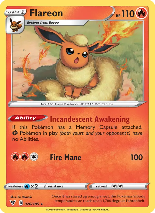 Flareon, Normal
