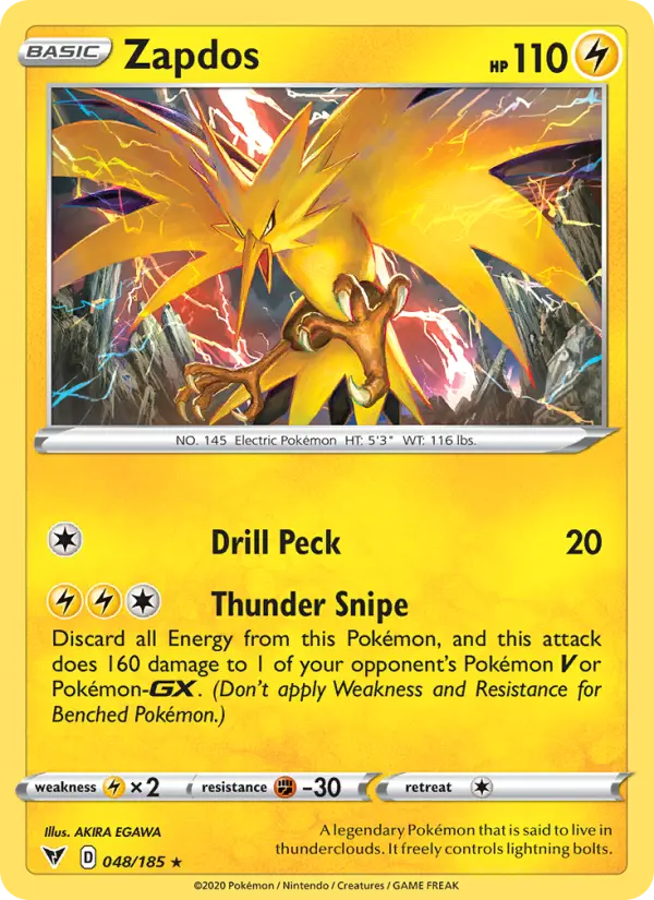 Zapdos, Holo