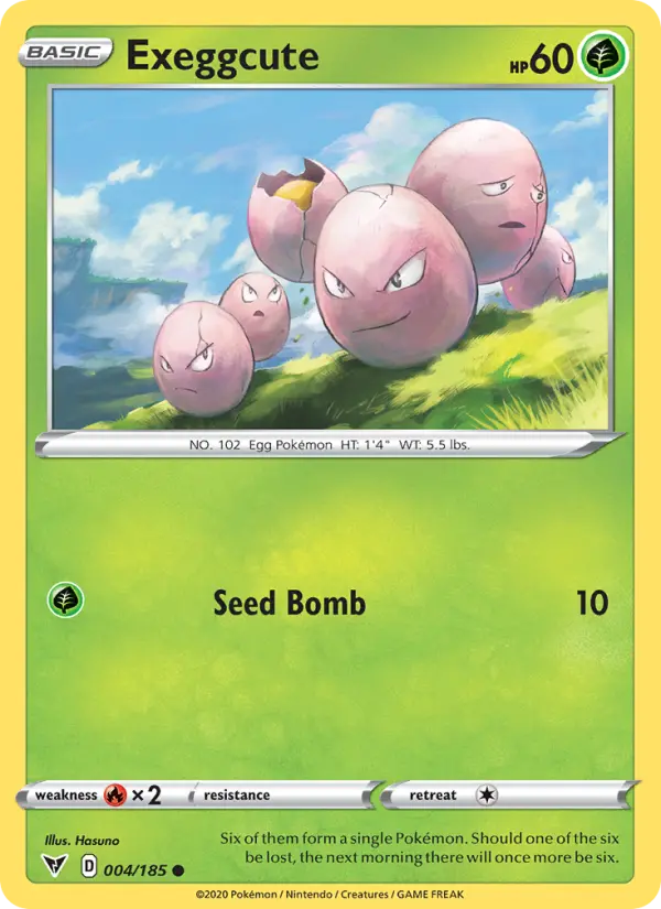 Exeggcute, Normal