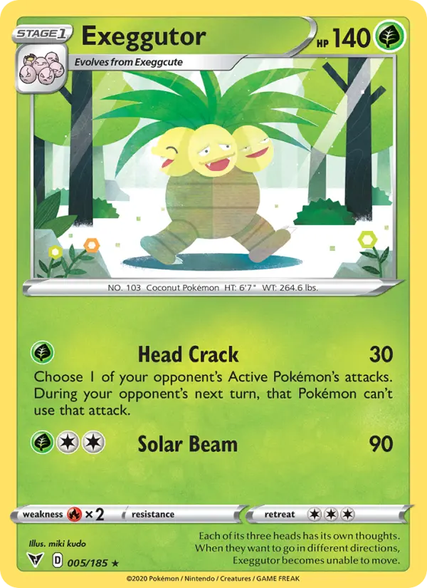 Exeggutor, Normal