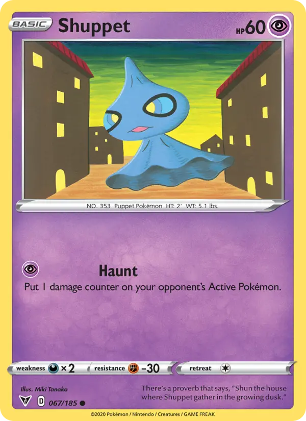 Shuppet, Normal