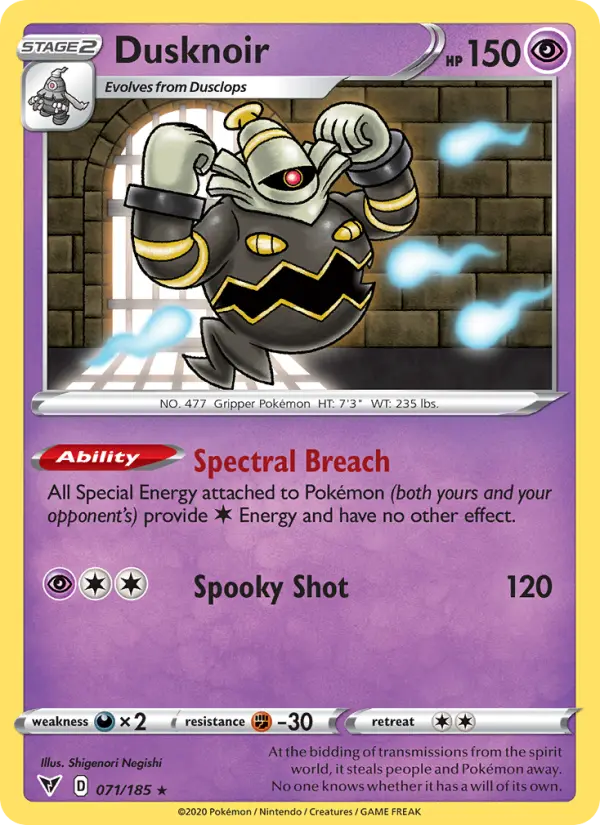 Dusknoir, Holo