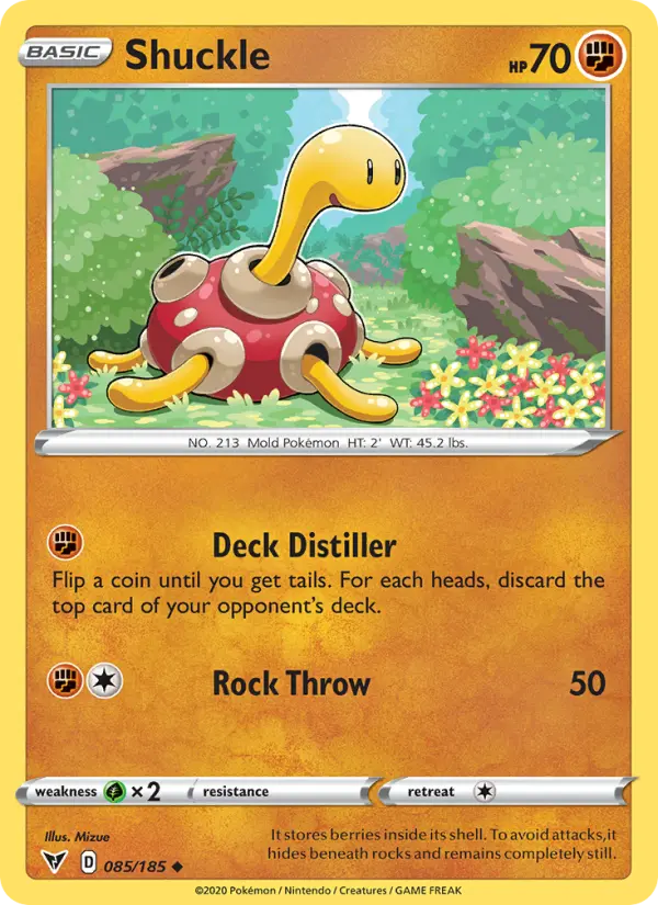 Shuckle, Normal