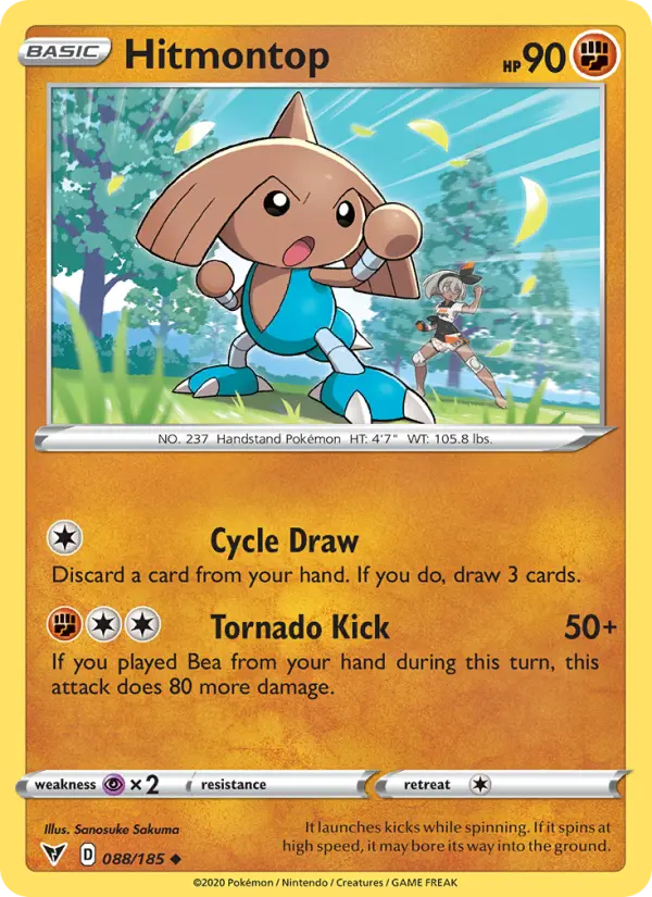 Hitmontop, Normal