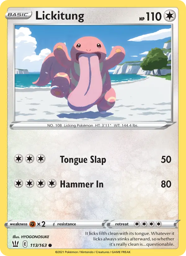 Lickitung, Normal