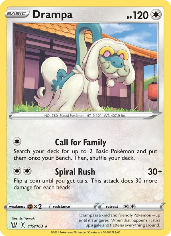 Drampa, Normal
