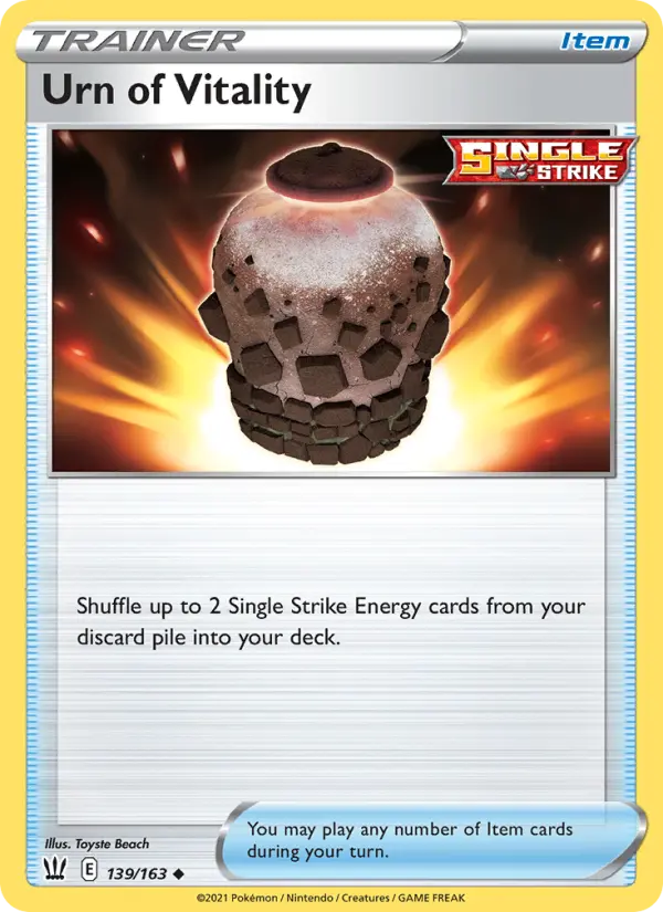 Urn of Vitality, Normal