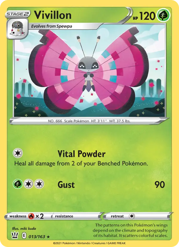 Vivillon, Normal