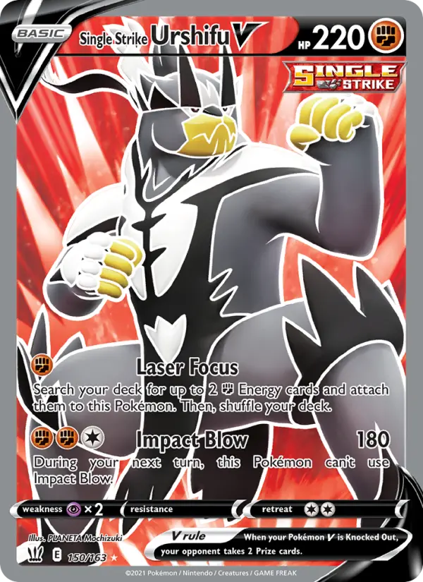 Single Strike Urshifu V, Holo
