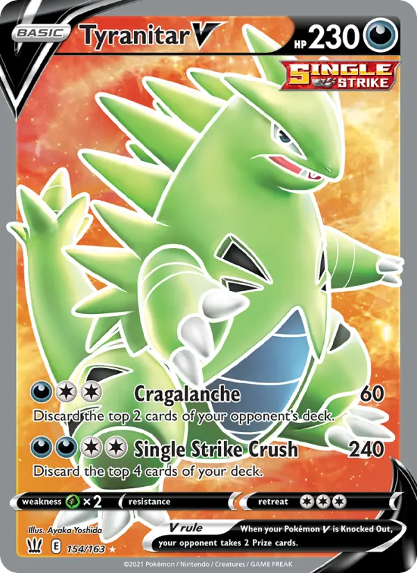 Tyranitar V, Holo
