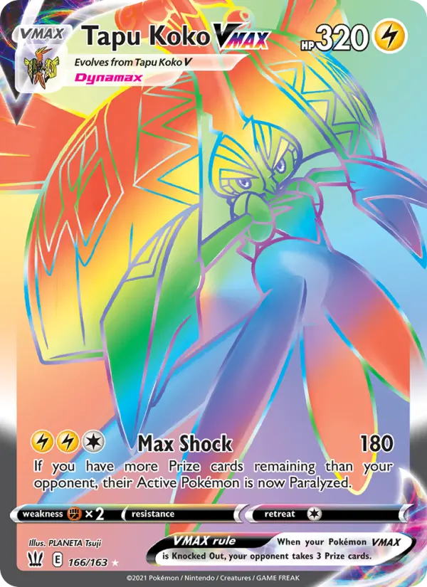 Tapu Koko VMAX, Holo
