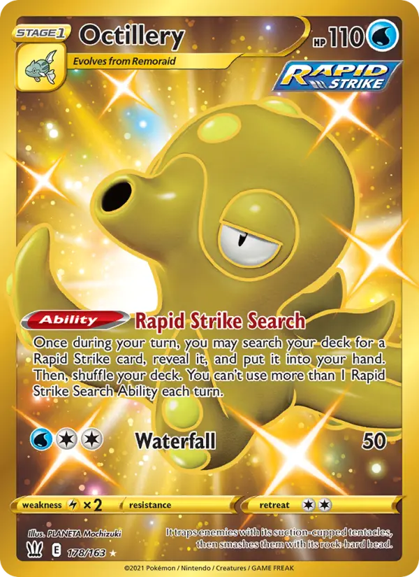 Octillery, Holo