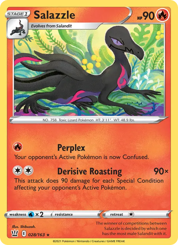Salazzle, Normal