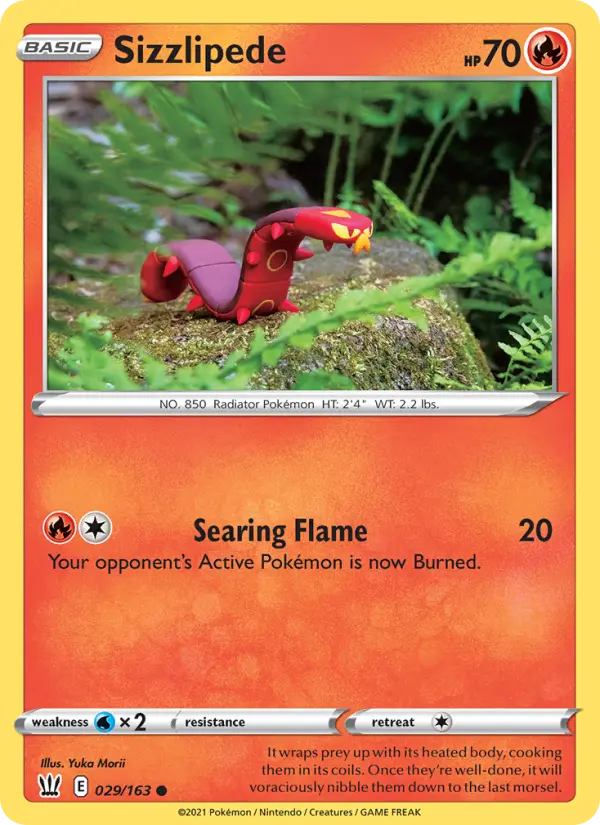 Sizzlipede, Normal