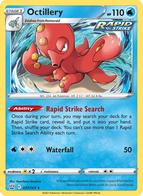 Octillery, Holo