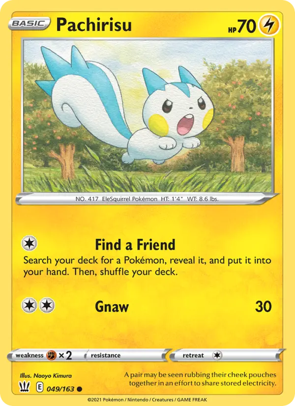 Pachirisu, Normal