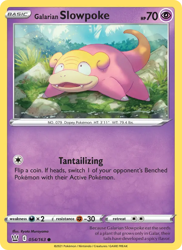 Galarian Slowpoke, Normal