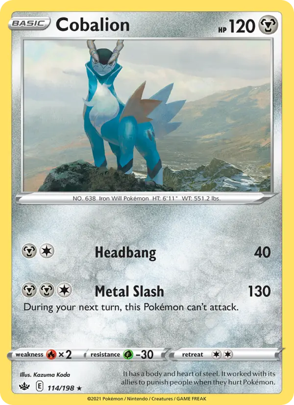 Cobalion, Holo