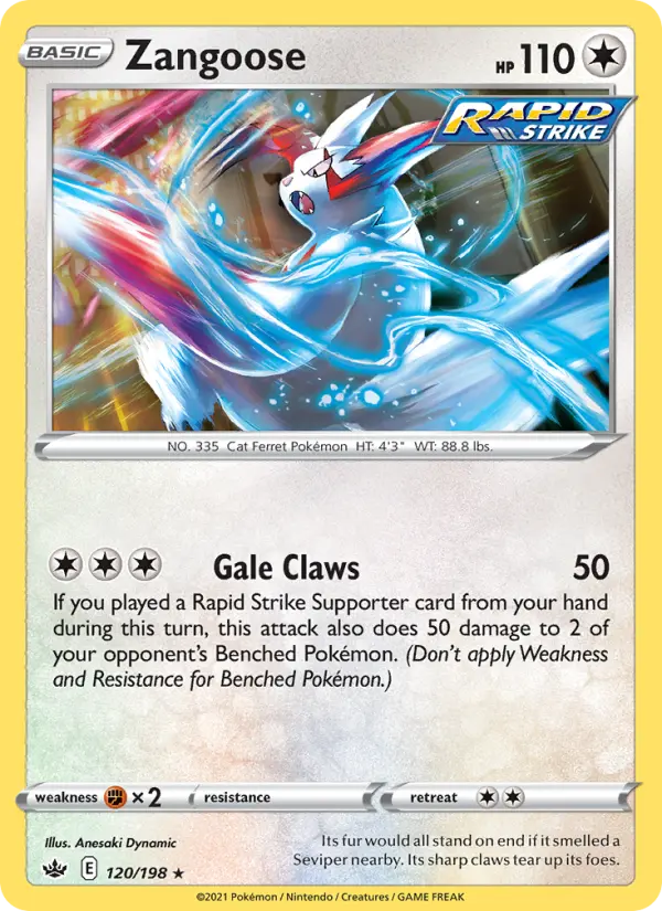 Zangoose, Normal