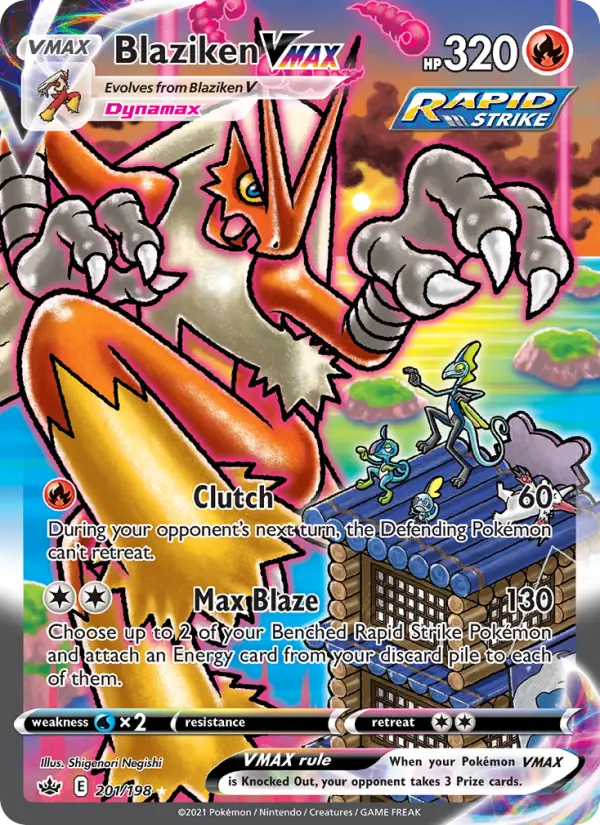 Blaziken VMAX, Holo