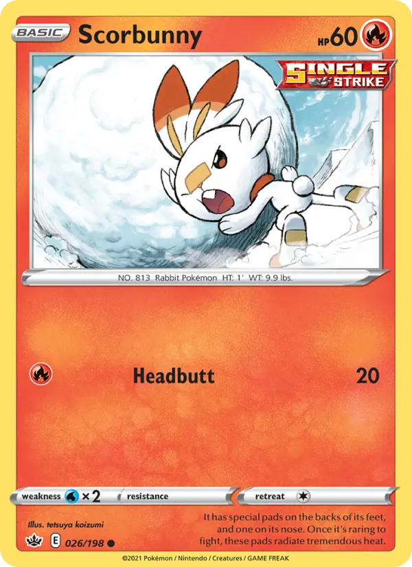 Scorbunny, Normal