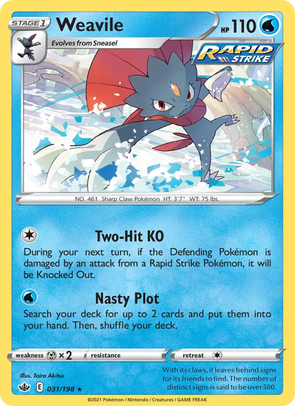 Weavile, Holo