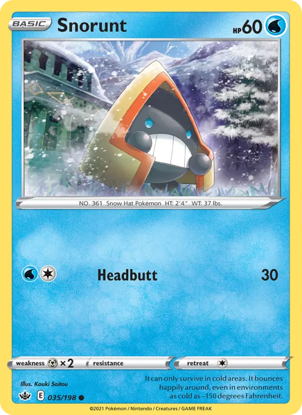 Snorunt, Normal