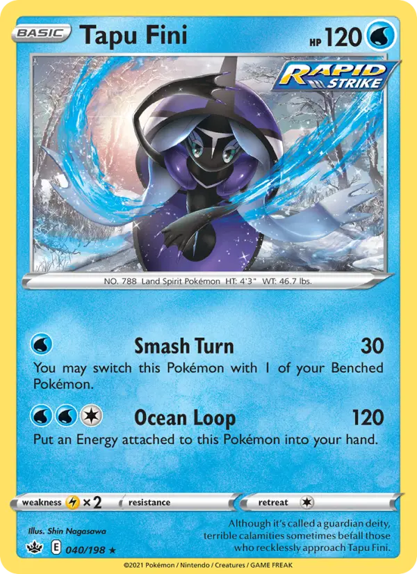 Tapu Fini, Holo