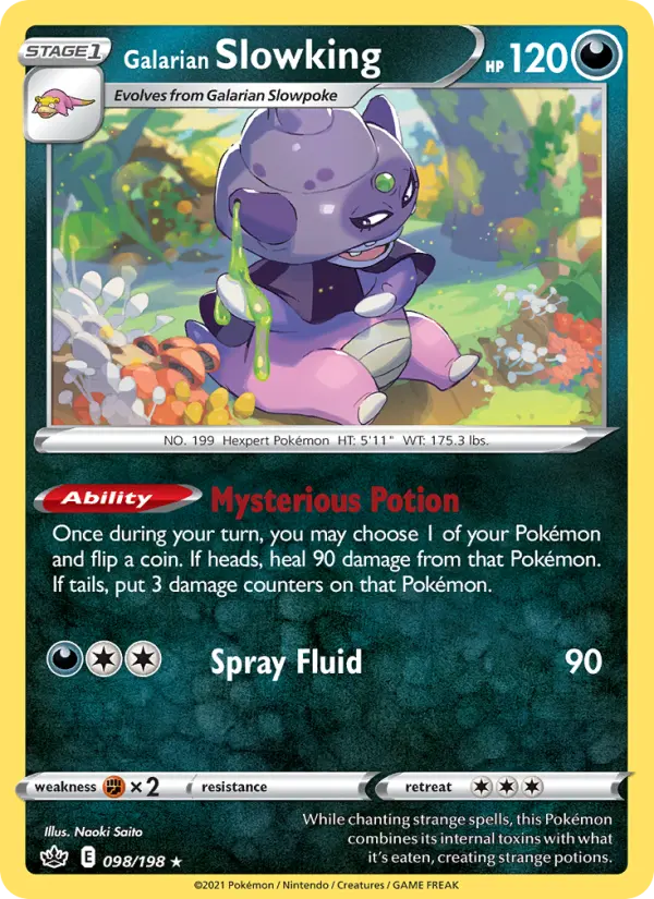 Galarian Slowking, Holo