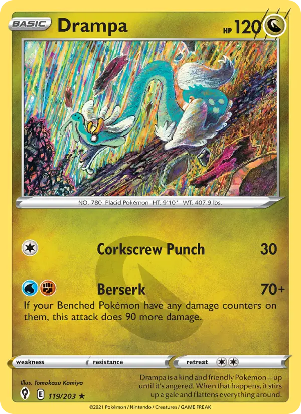 Drampa, Normal