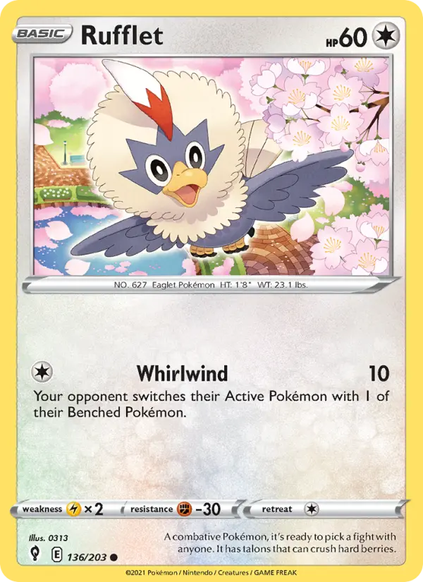 Rufflet, Normal