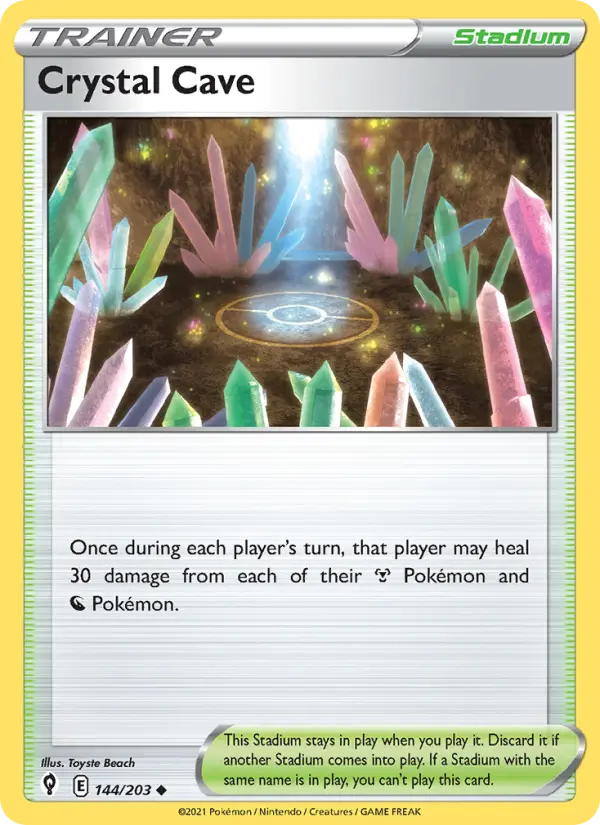 Crystal Cave, Normal