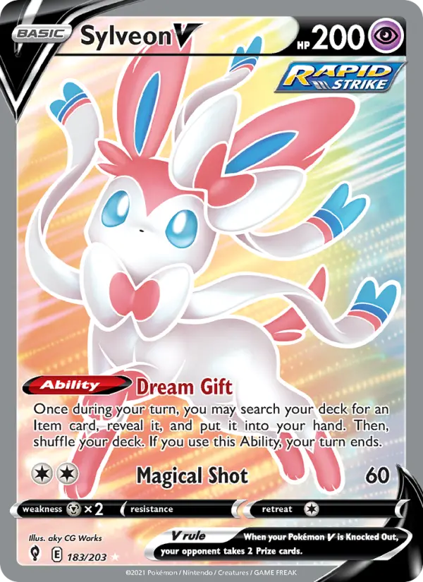 Sylveon V, Holo