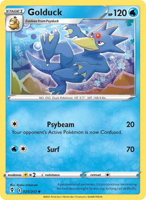 Golduck, Normal