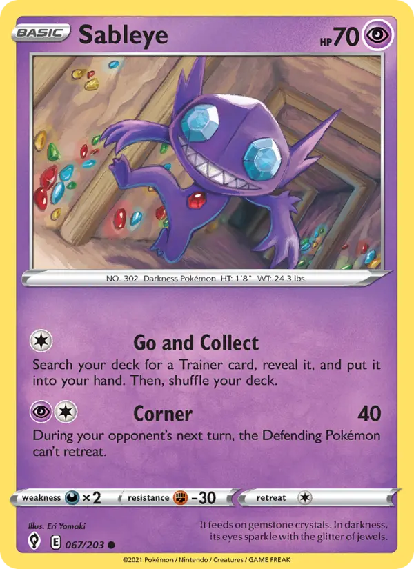 Sableye, Normal