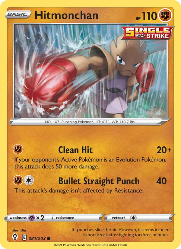 Hitmonchan, Normal