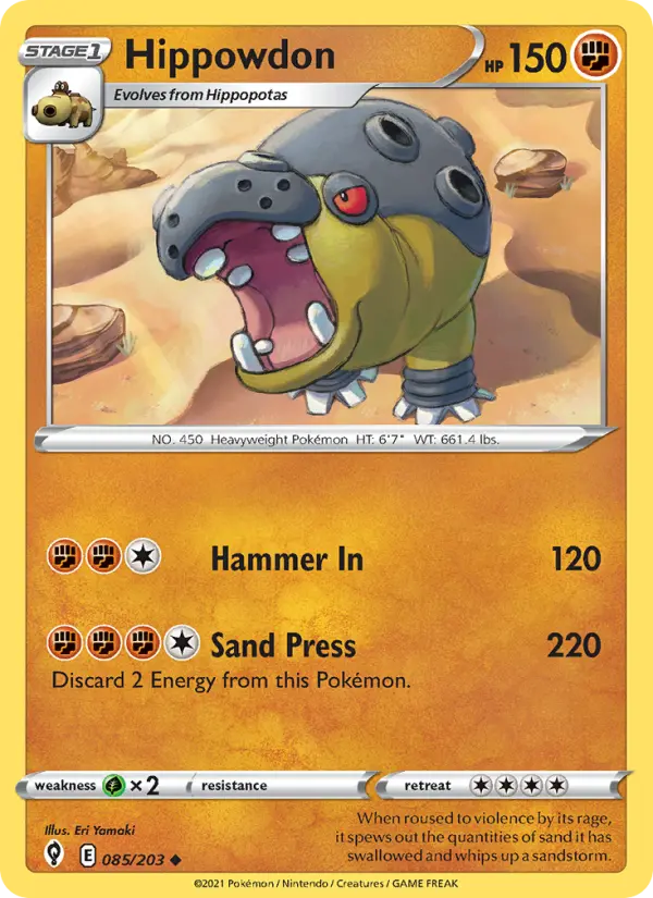 Hippowdon, Normal