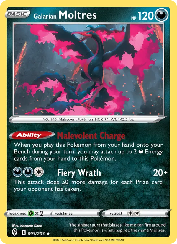 Galarian Moltres, Holo