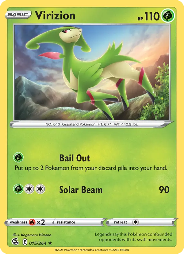 Virizion, Normal