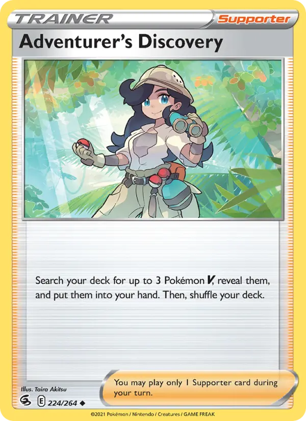Adventurer's Discovery, Normal