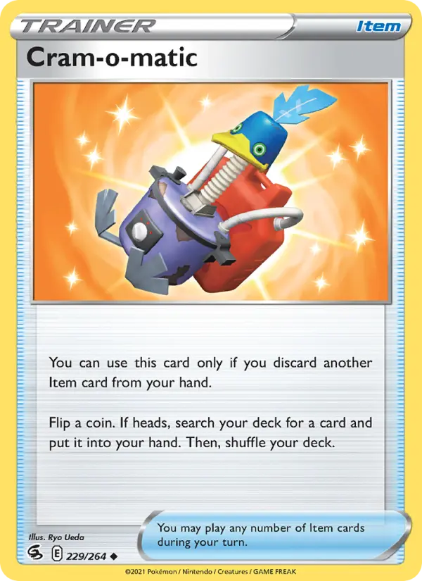 Cram-o-matic, Normal