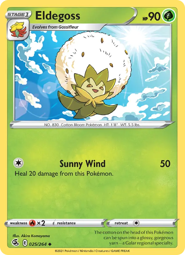 Eldegoss, Normal