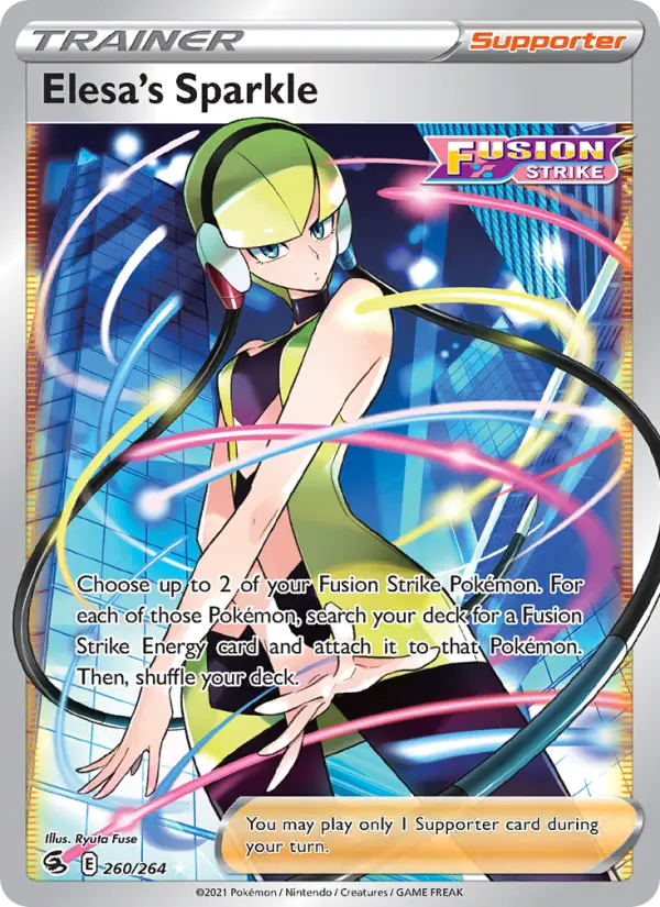 Elesa's Sparkle, Holo