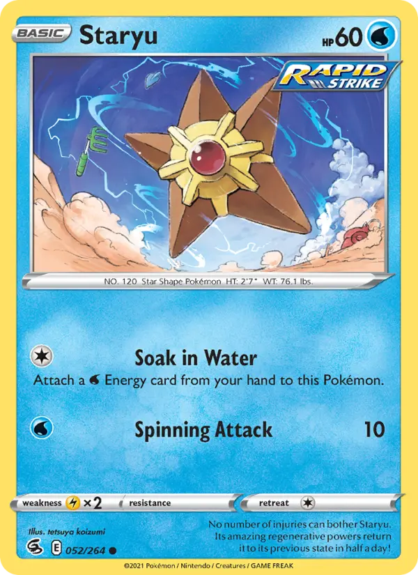 Staryu, Normal