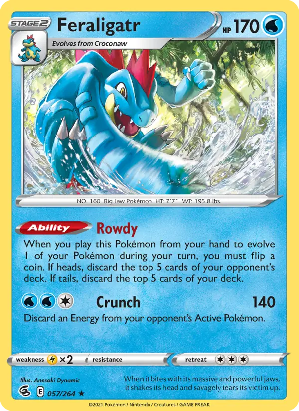 Feraligatr, Holo