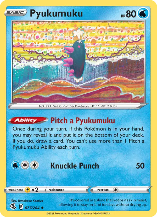 Pyukumuku, Normal