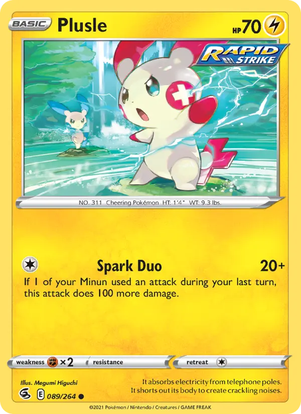 Plusle, Normal