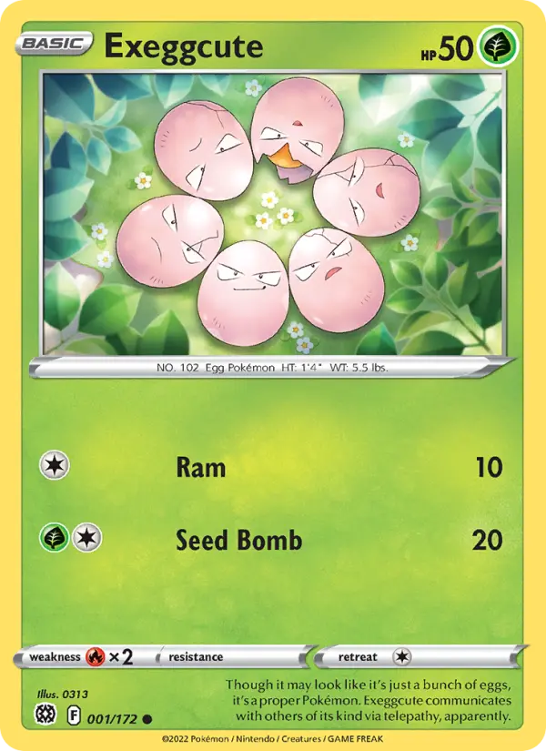 Exeggcute, Normal
