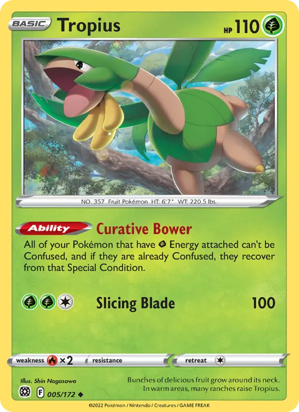 Tropius, Normal